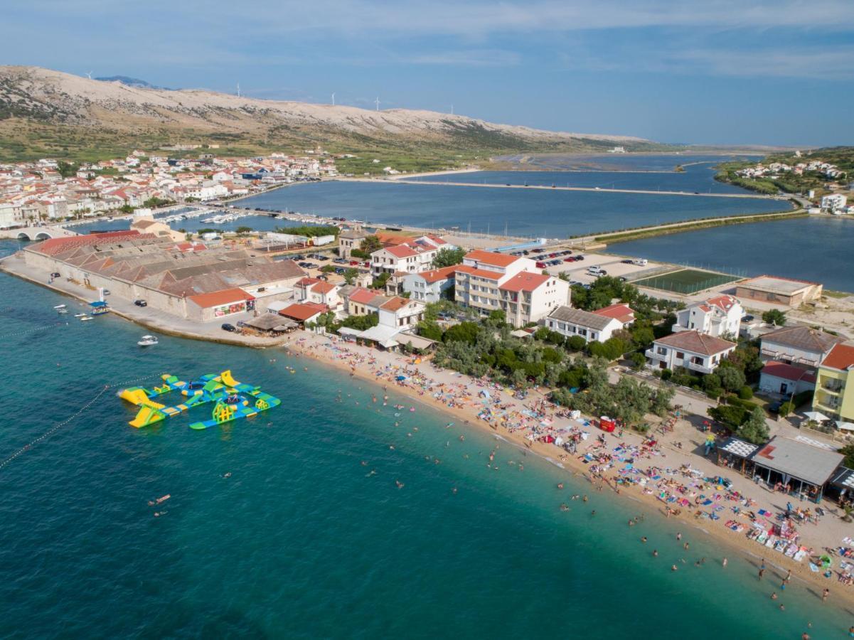 Apartments Galeb Pag - Beach Pag Town Exterior foto